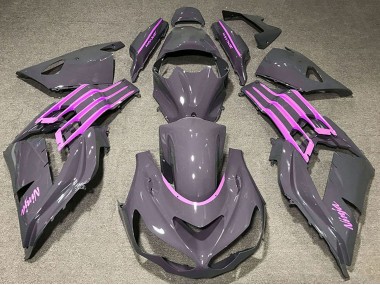 Carénages Moto Kawasaki ZX14R 2012-2024 - Nardo Gris Rose