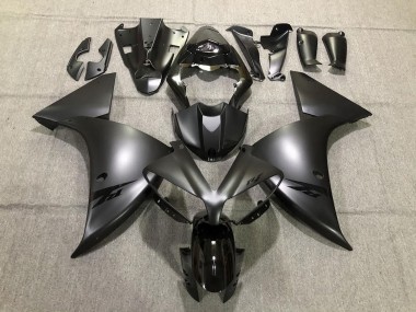 Carénages Moto Yamaha R1 2012-2014 - Noir Brillant Noir Mat