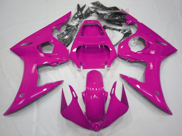 Carénages Moto Yamaha R6 2003-2004 - Rose Brillant