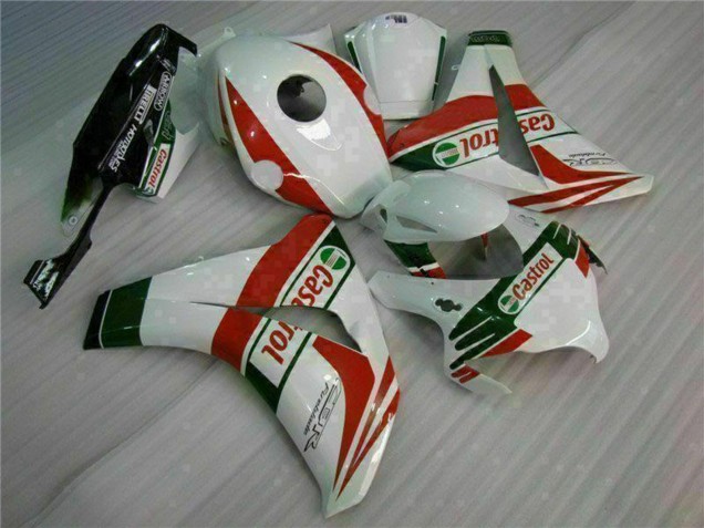 Carénages Moto Honda CBR1000RR 2008-2011 - Blanc Rouge Vert Castrol
