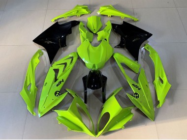 Carénages Moto BMW S1000RR 2009-2014 - Haute Visibilité Jaune Noir Brillant HP