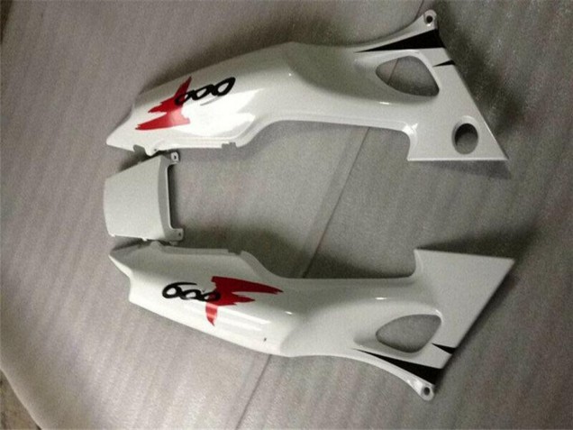 Carénages Moto Honda CBR600 F3 1995-1996 - Blanc Rouge Noir Brillant
