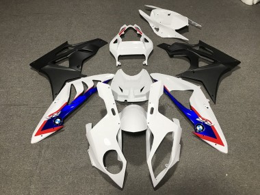 Carénages Moto BMW S1000RR 2009-2014 - Blanc Rouge Bleu Noir Mat