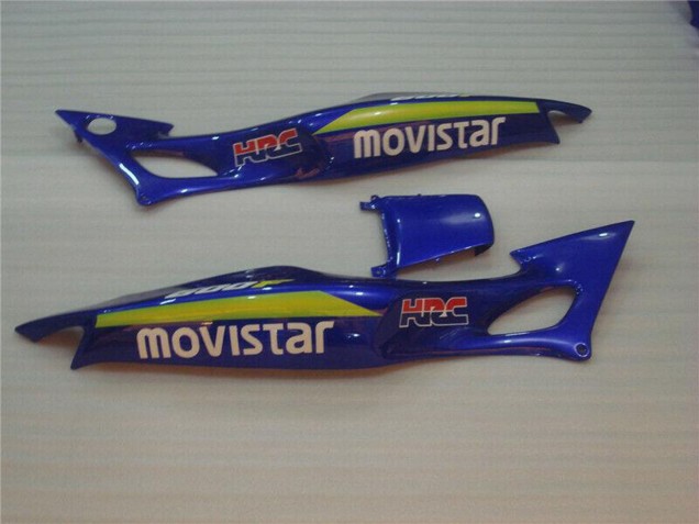 Carénages Moto Honda CBR600 F3 1995-1996 - Bleu Vert Jaune MoviStar Rouge Castrol