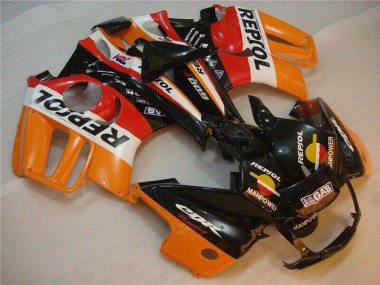 Carénages Moto Honda CBR600 F3 1995-1996 - Orange Blanc Rouge Noir Brillant Repsol