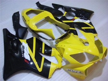 Carénage Moto Honda CBR600 F4i 2001-2003 - Jaune Noir Brillant