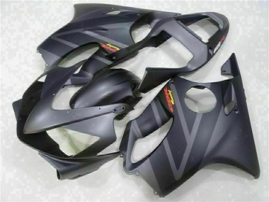 Carénage Moto Honda CBR600 F4i 2001-2003 - Noir Mat Gris