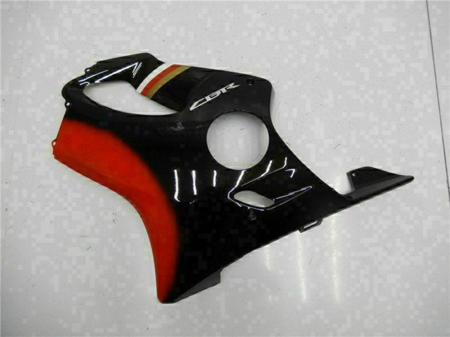 Kits Carénage Moto Honda CBR600 F4i 2001-2003 - Rouge Noir Brillant