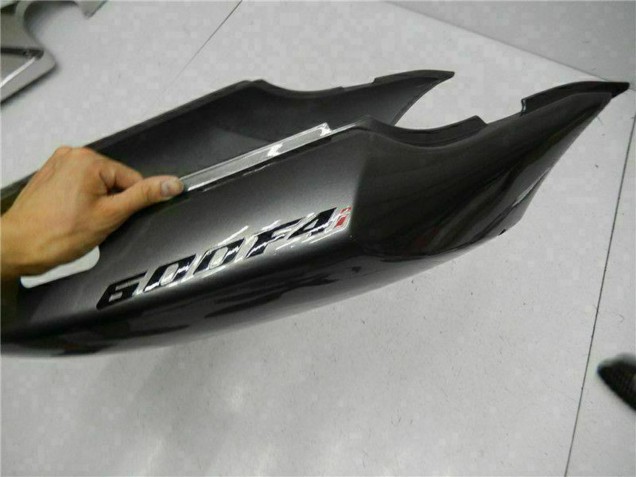 Carénages Moto Honda CBR600 F4i 2004-2007 - Argent Noir Mat