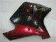 Carénages Moto ABS Honda CBR1100XX Blackbird 1996-2007 - Noir Brillant Rouge Flamme