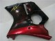 Carénages Moto ABS Honda CBR1100XX Blackbird 1996-2007 - Noir Brillant Rouge Flamme