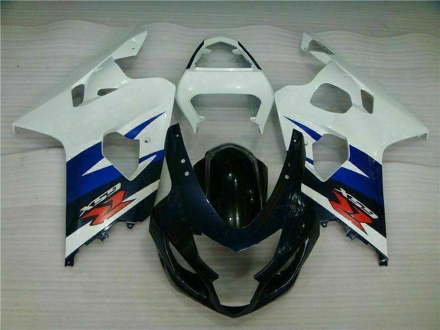 Carénages Moto Suzuki GSXR 600/750 2004-2005 - Blanc Bleu Noir Brillant Rouge