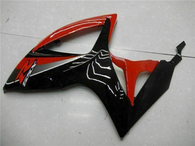 Carénages Moto Suzuki GSXR 600/750 2006-2007 - Rouge Noir Brillant