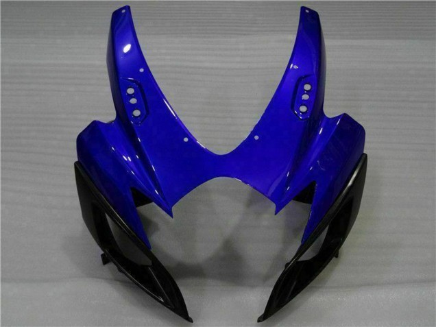 Carénages Moto Suzuki GSXR 600/750 2006-2007 - Bleu Noir Mat Rouge