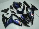 Carénages Moto Suzuki GSXR 600/750 2006-2007 - Noir Brillant Bleu