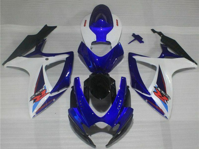 Carénages Moto Suzuki GSXR 600/750 2006-2007 - Blanc Bleu Noir Rouge