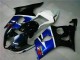 Carénages Moto ABS Suzuki GSXR 1000 2003-2004 - Blanc Bleu Noir Brillant Rouge