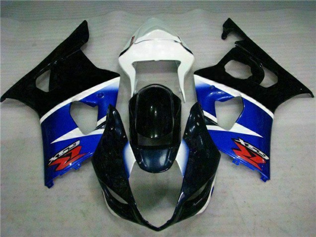Carénages Moto ABS Suzuki GSXR 1000 2003-2004 - Blanc Bleu Noir Brillant Rouge