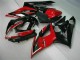 Carénages Moto Suzuki GSXR 1000 2005-2006 - Rouge Noir Brillant Noir Mat