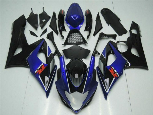 Carénages Moto Suzuki GSXR 1000 2005-2006 - Bleu Noir