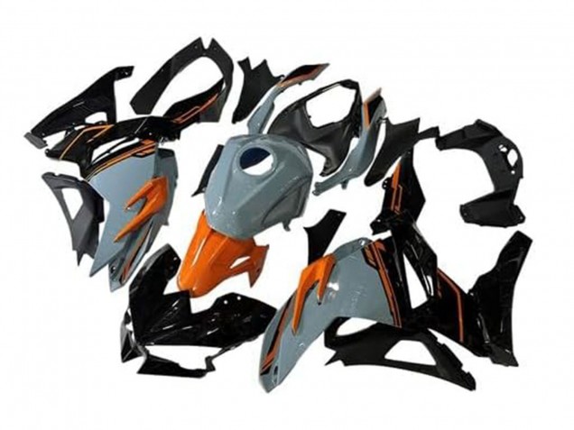 Carénages Moto Kawasaki Ninja 500 EX500R 2024-2025 - Nardo Gris Orange Noir
