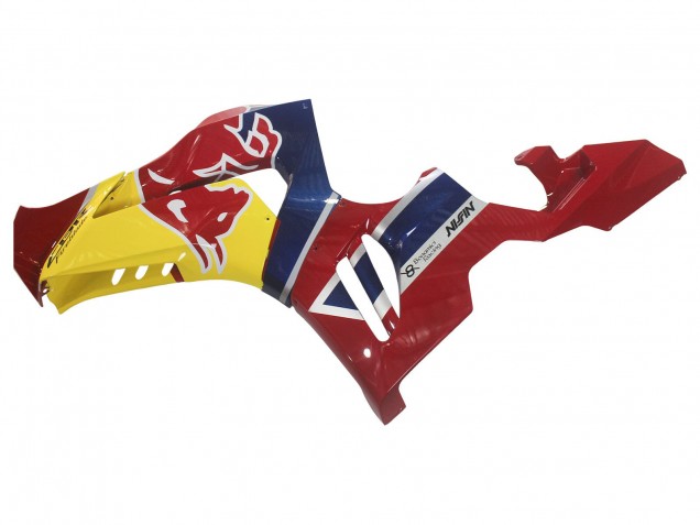 Carénages Moto Honda CBR1000RR-R 2020-2023 - Bleu Jaune Red Bull