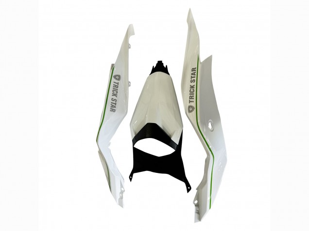 Carénages Moto Kawasaki ZX25R ZX-25R 2019-2025 - Blanc Argent Vert Noir Trick Star