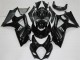 Carénages Moto Suzuki GSXR 1000 2007-2008 - Noir Brillant Noir Mat Blanc