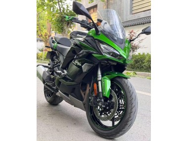 Carénages Moto Kawasaki Z1000SX 2020-2025 - Noir Gris Vert Ninja