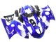 Carénage Moto Yamaha YZF600R Thundercat 1996-2007 - Bleu Blanc Argent