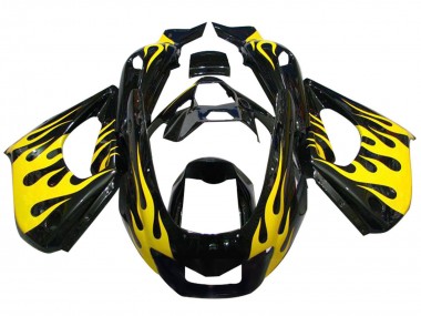 Carénages Moto Yamaha YZF 1000R Thundecourses 1997-2007 - Noir Jaune