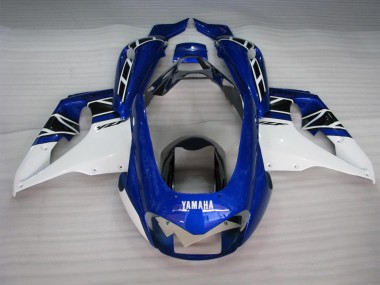 Carénages Moto Yamaha YZF 1000R Thundecourses 1997-2007 - Bleu Blanc
