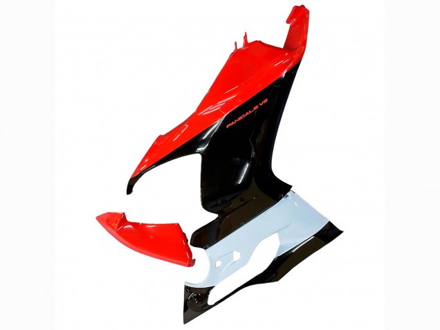 Kits Carénage Moto Ducati Panigale V2 2020-2024 - Blanc Rouge Noir Brillant