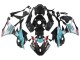 Carénages Moto BMW S1000RR 2023-2024 - Bleu Clair Noir Mat Petronas