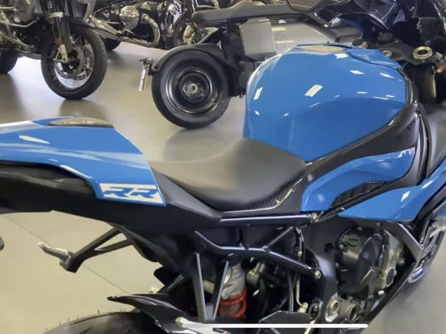 Carénages Moto BMW S1000RR 2023-2024 - Bleu Noir
