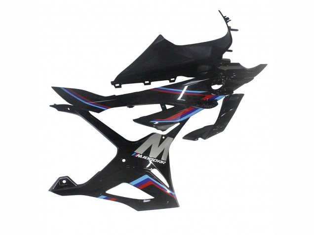 Carénages Moto BMW S1000RR 2023-2024 - Noir Bleu Rouge