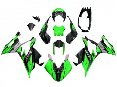 Carénages Moto BMW S1000RR 2019-2022 - Vert Noir