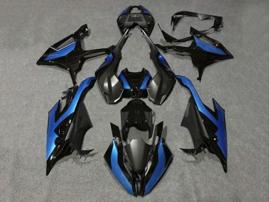 Carénages Moto BMW S1000RR 2019-2022 - Noir Bleu