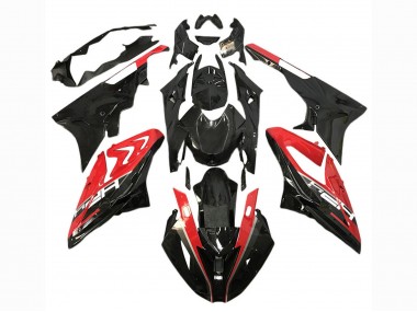 Carénages Moto BMW S1000RR 2017-2018 - Rouge Noir Brillant