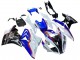 Kits Carénage Moto ABS BMW S1000RR 2017-2018 - Blanc Bleu Rouge Noir Brillant