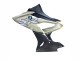 Carénage Moto BMW S1000RR 2015-2016 - Argent Noir Brillant Noir Mat
