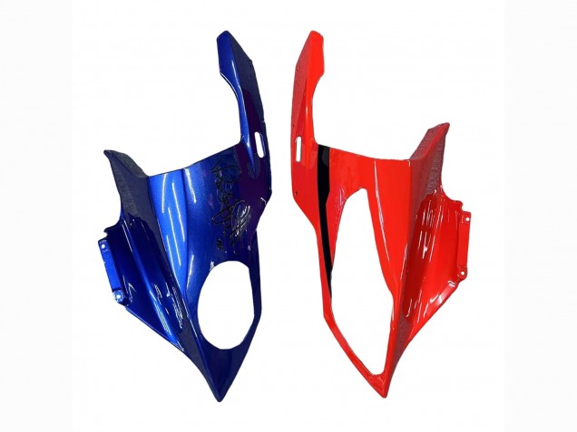 Carénages Moto BMW S1000RR 2009-2014 - Rouge Bleu Jaune Requin