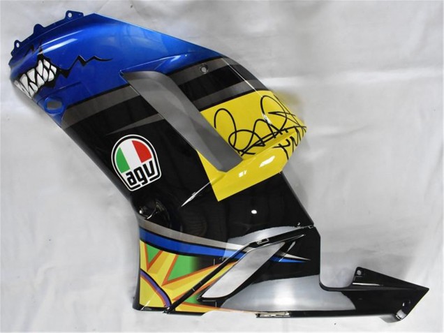 Carénages Moto Kawasaki ZX6R 2007-2008 - Bleu Requin