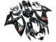 Carénages Moto Suzuki GSXR 600 / GSXR 750 2006-2007 - Noir Brillant Argent Rouge