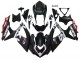 Carénages Moto Suzuki GSXR 600 / GSXR 750 2008-2010 - Noir Mat Rouge Blanc