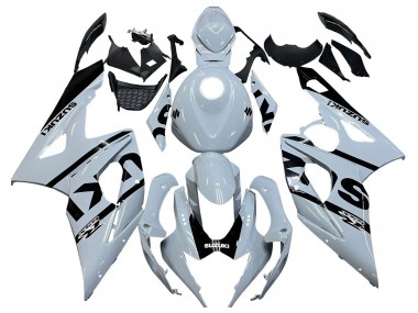 Carénages Moto Suzuki GSXR 1000 2005-2006 - Blanc Noir
