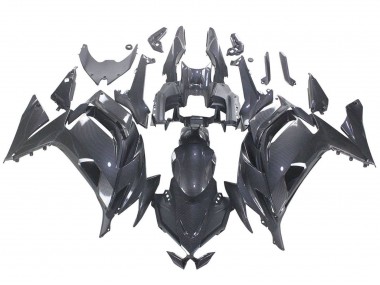Carénages Moto Kawasaki Ninja 650 EX650 2020-2024 - Fibre de Carbone