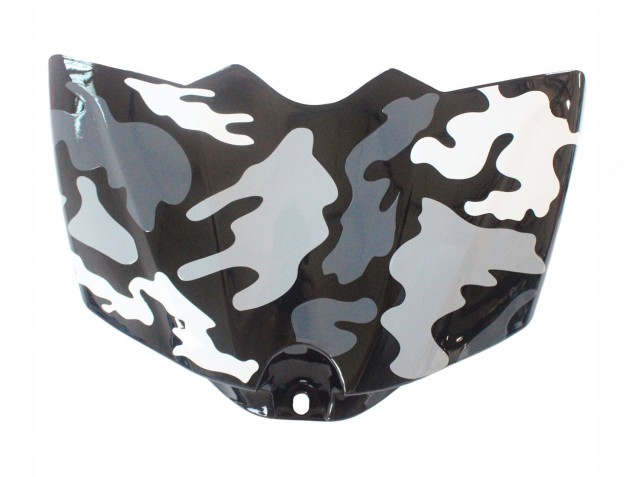 Carénages Moto Yamaha YZF 1000 R1 2007-2008 - Gris Blanc Camouflage Requin