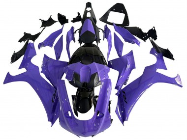 Carénages Moto Yamaha YZF 1000 R1 2020-2025 - Violet Noir Brillant