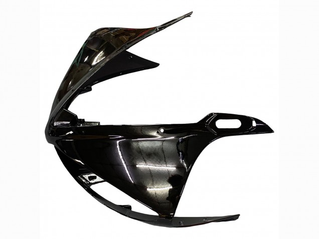 Carénages Moto Yamaha YZF R6 2003-2004 - Noir Brillant Blanc Décalque